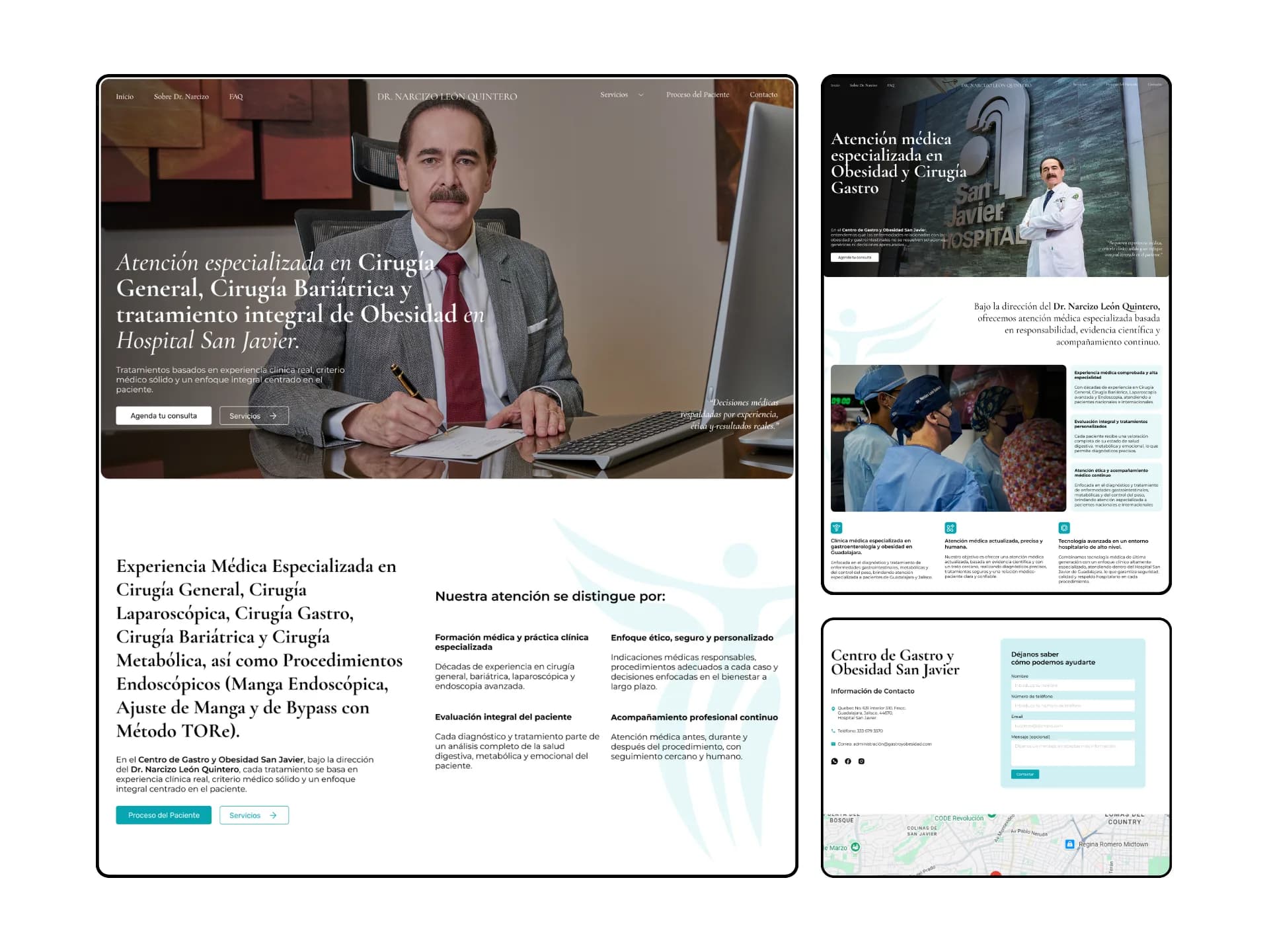 web design mockup