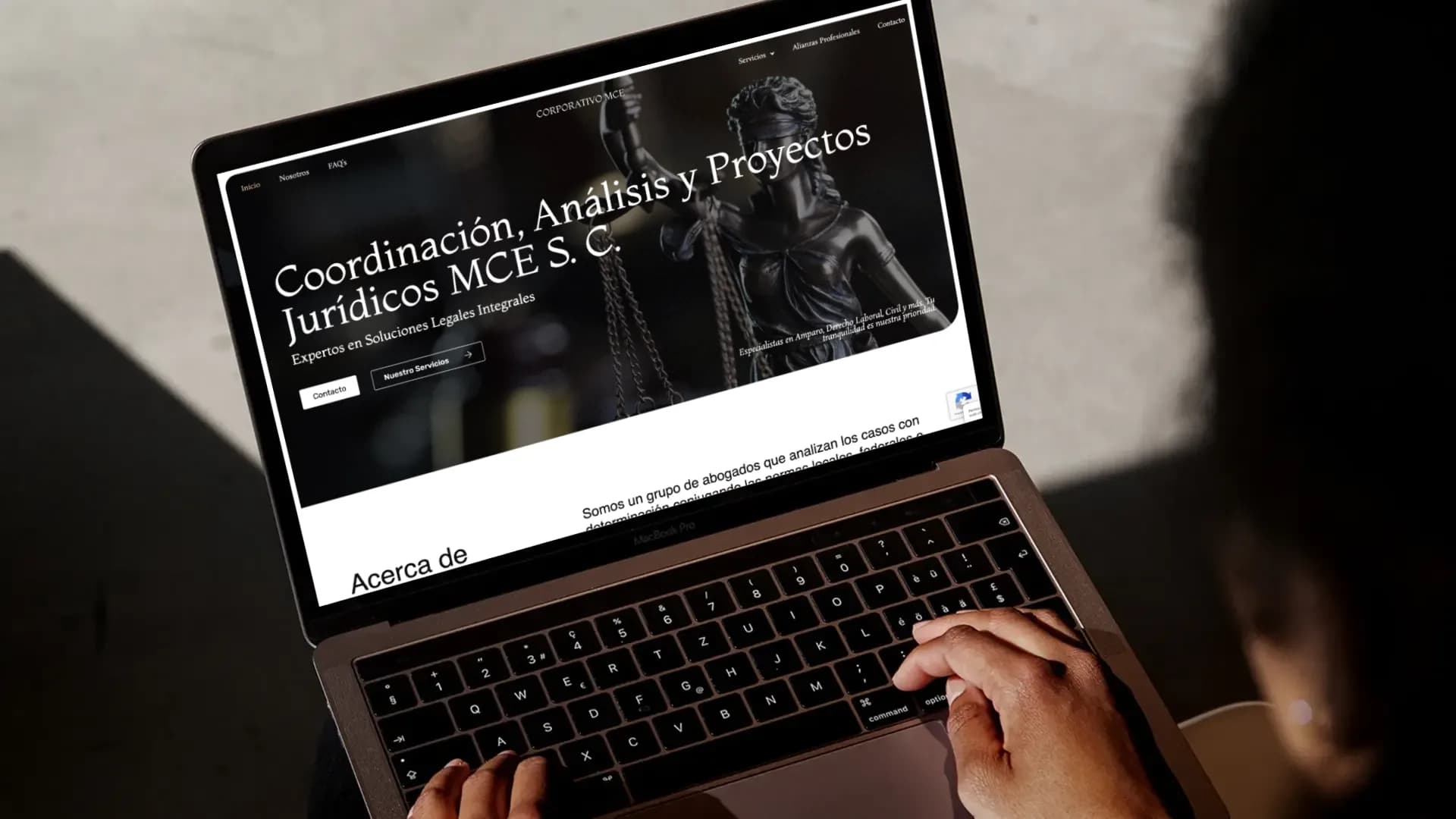web design mockup